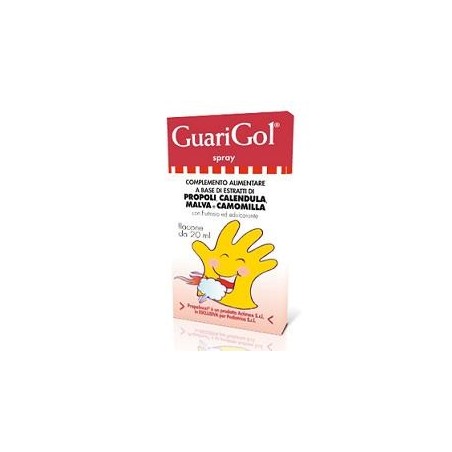 Pediatrica GuariGol Spray Integratore per la gola 20 ml Pediatrica GuariGol Spray Integratore per la gola 20 ml
