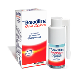 Neoborocillina Gola Dolore spray al gusto menta 15 ml