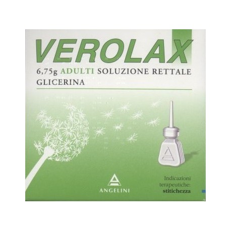Verolax Adulti soluzione rettale 6 contenitori monodose 6,75 g