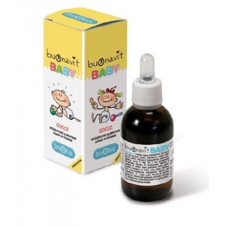 Steve Jones Buonavit Baby integratore polivitaminico per le ossa dei bambini 20 ml