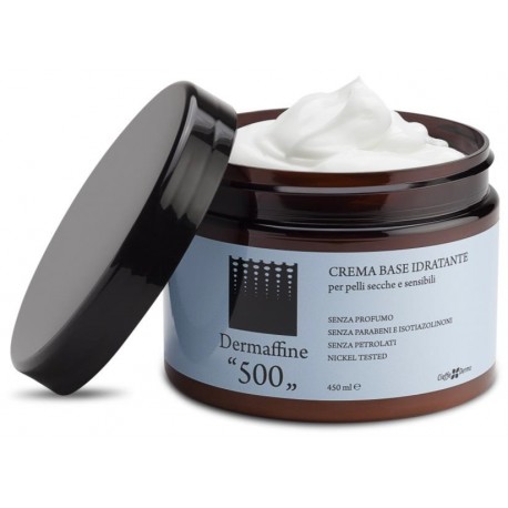 Dermaffine 500 Crema base idratante per pelli secche e sensibili 450 ml