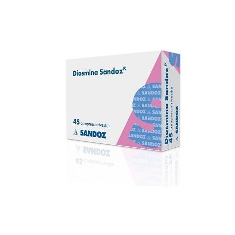 Sandoz Diosmina integratore per gambe gonfie e pesanti 45 compresse