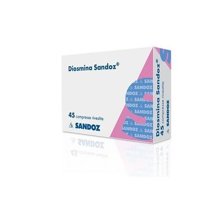 Sandoz Diosmina integratore per gambe gonfie e pesanti 45 compresse Sandoz Diosmina integratore per gambe gonfie e pesanti 45 compresse