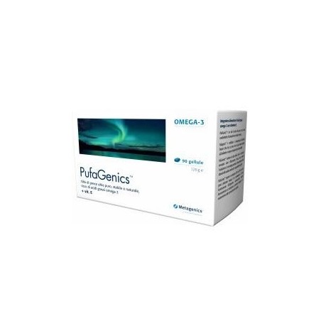 Pufagenics integratore a base di olio di pesce puro sostenibile 90 capsule Pufagenics integratore a base di olio di pesce puro sostenibile 90 capsule