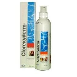 Clorexyderm soluzione spray disinfettante per cani e gatti 250 ml