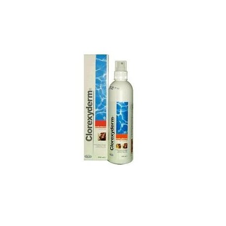 Clorexyderm soluzione spray disinfettante per cani e gatti 250 ml