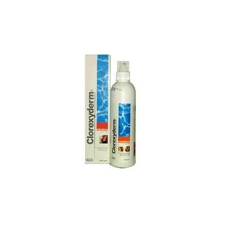Clorexyderm soluzione spray disinfettante per cani e gatti 250 ml Clorexyderm soluzione spray disinfettante per cani e gatti 250 ml