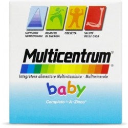 Multicentrum Baby Integratore multivitaminico per bambini da 1 a 6 anni 14 bustine effervescenti