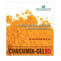 Curcumin Gel 95+ integratore antiossidante per funzionalità articolare 20 bustine