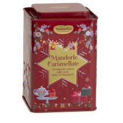 Neavita Infuso Mandorle e Caramello in barattolo di latta decorativo 12 filtroscrigno