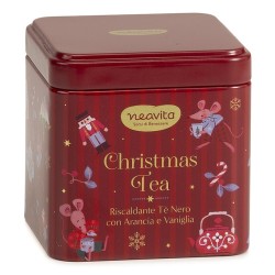 Neavita Melange Christmas Tea - tè nero di Natale 5 filtroscrigno in barattolino regalo