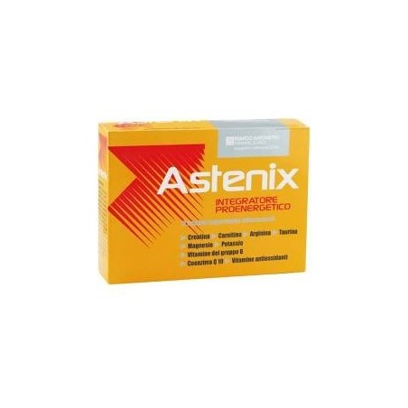 Astenix integratore ricostituente energetico 12 bustine Astenix integratore ricostituente energetico 12 bustine
