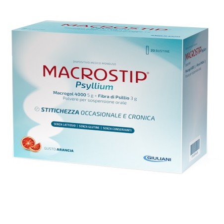 MACROSTIP PSYLLIUM 14 BUSTINE GUSTO ARANCIA SENZA GLUTINE SENZA LATTOSIO MACROSTIP PSYLLIUM 14 BUSTINE GUSTO ARANCIA SENZA GLUTINE SENZA LATTOSIO