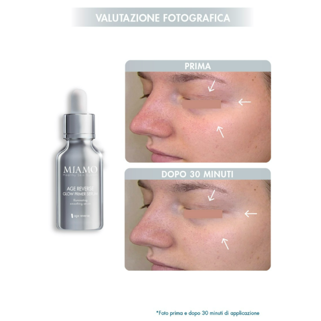 Miamo Cofanetto Glass Skin illuminante e rivitalizzante con Age Reverse Glow Primer Serum + omaggi