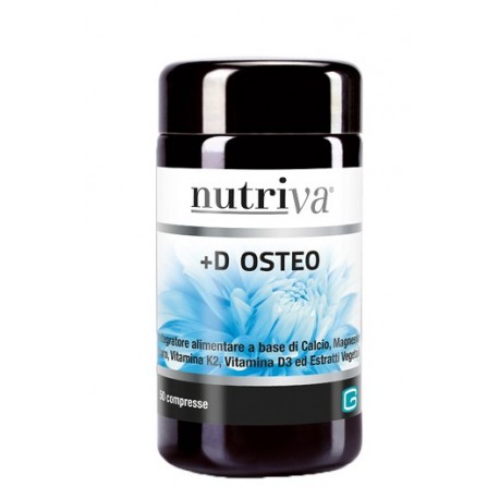 Nutriva +D Osteo 50 Compresse - Integratore per il Benessere delle Ossa