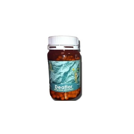 Deaflor integratore a base di probiotici e prebiotici per flora intestinale 60 capsule Deaflor integratore a base di probiotici e prebiotici per flora intestinale 60 capsule