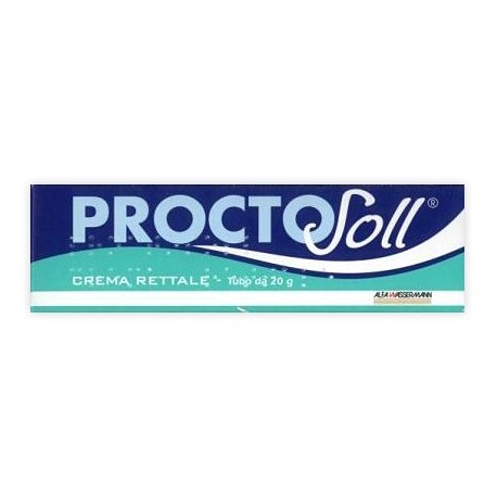 PROCTOSOLL*crema rettale per Emorroidi 20grammi