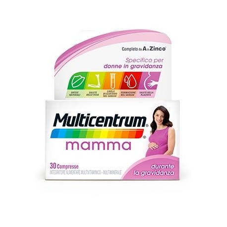 Multicentrum Mamma Integratore per Donne in Gravidanza 30 Compresse