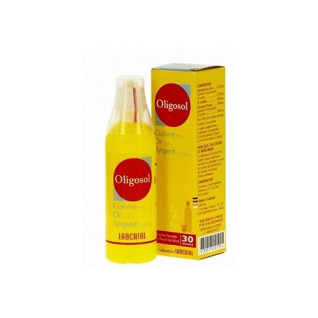 Labcatal Oligosol Oligosoluzione Rame Oro Argento 60 ml con misurino