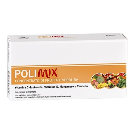 POLIMIX - Concentrato di Frutta e Verdura 30 tavolette masticabili POLIMIX - Concentrato di Frutta e Verdura 30 tavolette masticabili