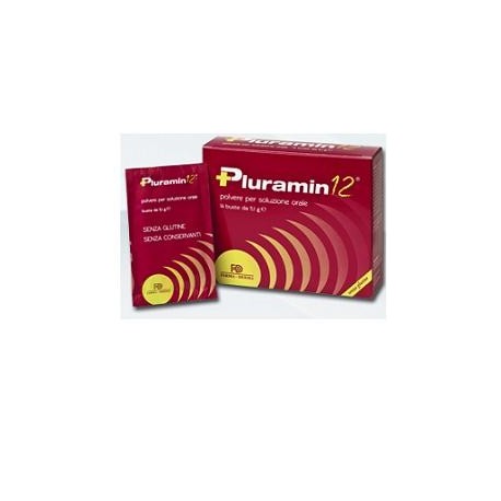 Pluramin12 integratore per stanchezza e affaticamento 14 bustine