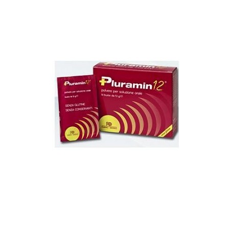 Pluramin12 integratore per stanchezza e affaticamento 14 bustine