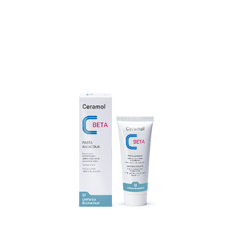 Ceramol Beta Pasta all'Acqua lenitiva e assorbente per irritazioni 75 gr Ceramol Beta Pasta all'Acqua lenitiva e assorbente per irritazioni 75 gr
