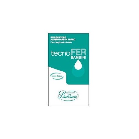 Tecnofer integratore di ferro bisglicinato per bambini gocce 30 ml Tecnofer integratore di ferro bisglicinato per bambini gocce 30 ml