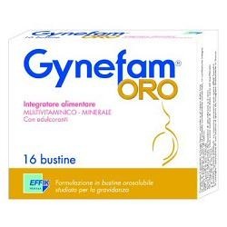 Gynefam Oro integratore per gravidanza e allattamento 16 bustine orosolubili