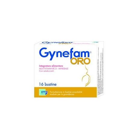 Gynefam Oro integratore per gravidanza e allattamento 16 bustine orosolubili