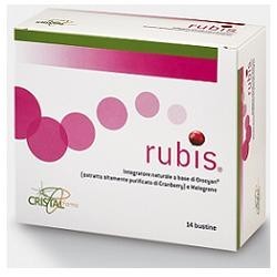 Rubis integratore per il benessere delle vie urinarie 14 bustine