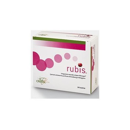 Rubis integratore per il benessere delle vie urinarie 14 bustine Rubis integratore per il benessere delle vie urinarie 14 bustine