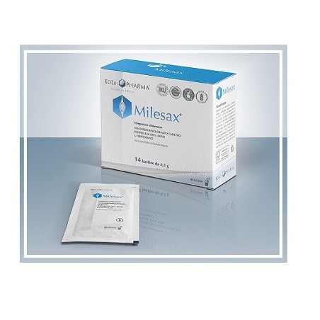 Milesax integratore alimentare per contratture muscolari 14 bustine Milesax integratore alimentare per contratture muscolari 14 bustine