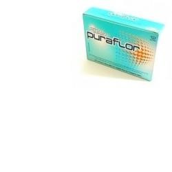 Puraflor integratore probiotico intestinale 12 bustine gusto arancia rossa