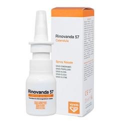 Rinovanda 57 Spray nasale decongestionante con estratti di calendula 20 ml