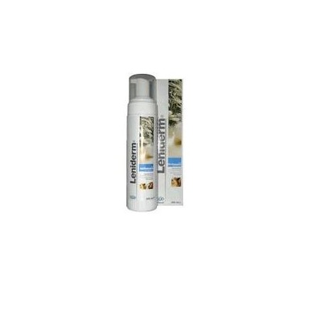 Leniderm Spuma detergente senza risciacquo per cani e gatti 200 ml Leniderm Spuma detergente senza risciacquo per cani e gatti 200 ml