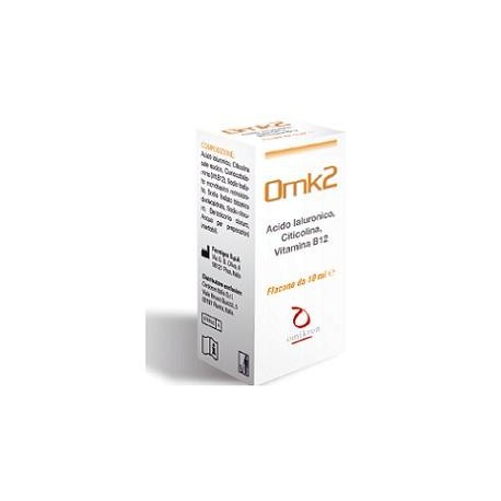 Omk2 gocce oculari lubrificanti protettive per occhi irritati 10 ml