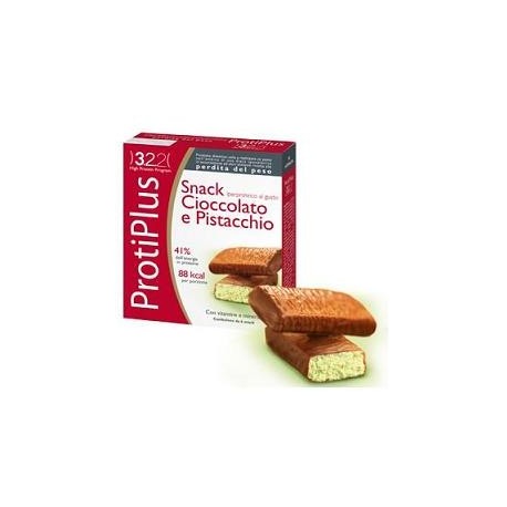 Protiplus Barretta Cioccolato e Pistacchio - Barretta Iperproteica Dieta Bioritmica
