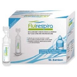 Fluirespira Soluzione Fisiologica per Lavaggi Nasali - 30 Flaconcini da 5ml