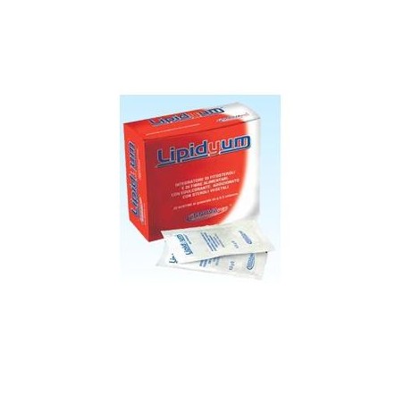 Lipidyum integratore di fibra vegetale per colesterolo e stitichezza 20 bustine gusto frutti rossi Lipidyum integratore di fibra vegetale per colesterolo e stitichezza 20 bustine gusto frutti rossi