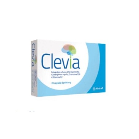 Clevia integratore per le prestazioni mentali 20 capsule Clevia integratore per le prestazioni mentali 20 capsule