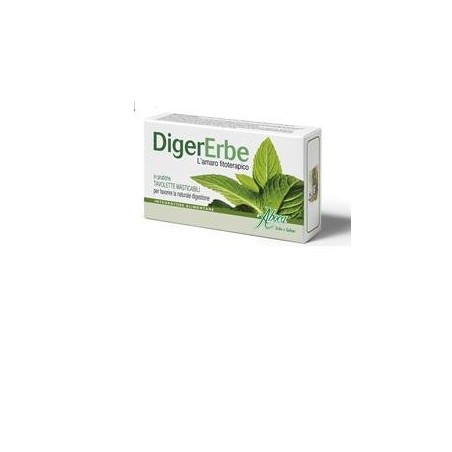 Digererbe 30 Tavolette - Integratore Vegetale per la Digestione Digererbe 30 Tavolette - Integratore Vegetale per la Digestione