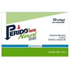 Perido Natural Forte integratore antinausea digestivo 30 capsule softgel