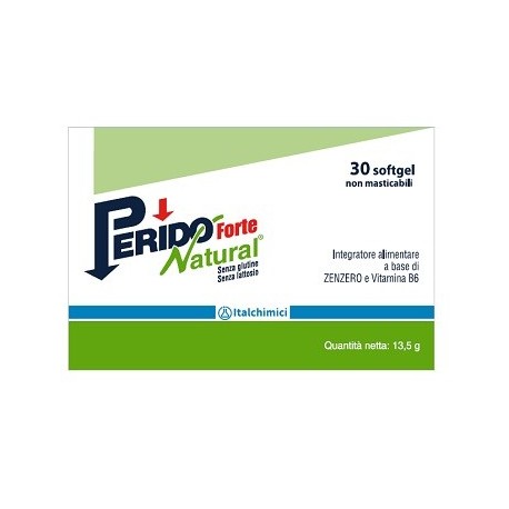 Perido Natural Forte integratore antinausea digestivo 30 capsule softgel