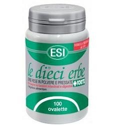 ESI Le Dieci Erbe +Forte integratore digestivo contro la stitichezza 100 ovalette