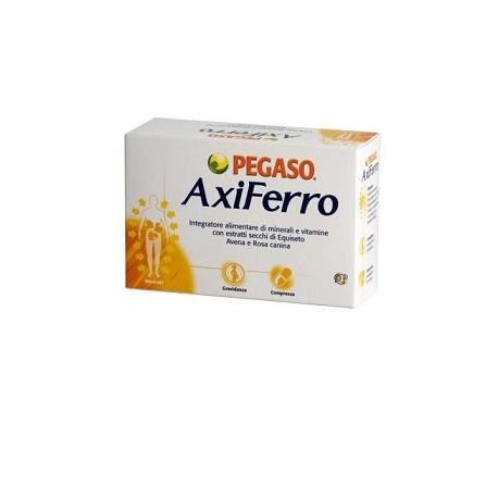 Axiferro integratore di ferro vegetariano senza glutine 100 compresse