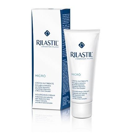 Rilastil Micrò Crema Viso Nutriente Antirughe 50 ml Sconto