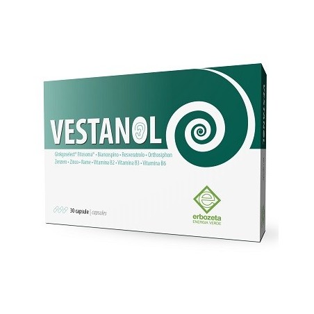 Vestanol 30 capsule - Integratore per il microcircolo e contro le vertigini Vestanol 30 capsule - Integratore per il microcircolo e contro le vertigini