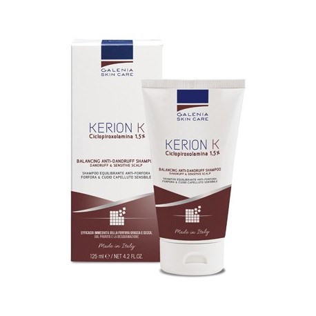 Kerion K Ciclopiroxolamina 1,5% Shampoo anti-forfora calmante del prurito 125 g