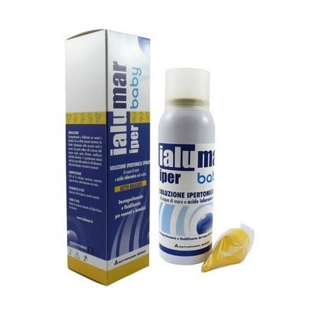 Ialumar Iper Baby soluzione ipertonica spray per igiene nasale dei bambini 100 ml Ialumar Iper Baby soluzione ipertonica spray per igiene nasale dei bambini 100 ml